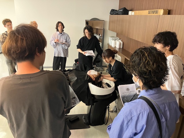 ケラチンブローアウト発表会